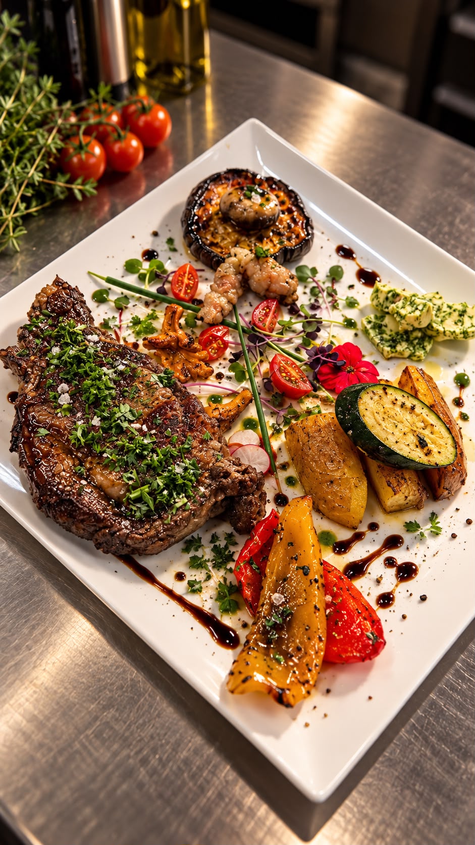 Argentinisches Angus-Rumpsteak
